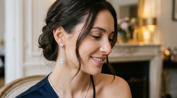 Découvrez notre collection de boucles d'oreilles en diamant chic